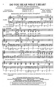 Do You Hear What I Hear? (Noel Regney) 