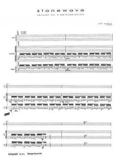 Stonewave For 3 Percussionists von Rolf Wallin im Alle Noten Shop kaufen (Partitur)