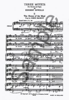 The House Of The Mind von Herbert Howells 