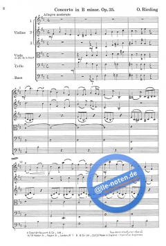 Concerto in B Minor Op.35 von Oskar Rieding 