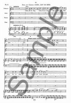 Come Let Us Sing von Felix Mendelssohn Bartholdy 