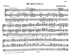 War March of the Priests von Felix Mendelssohn Bartholdy 