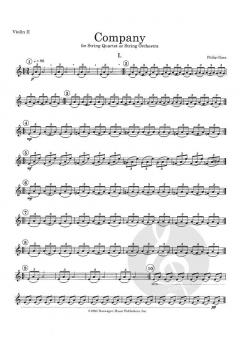 String Quartet No. 2 'Company' von Philip Glass 