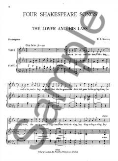 Four Shakespeare Songs von E.J Morean 