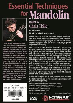 Essential Techniques For Mandolin von Chris Thile im Alle Noten Shop kaufen