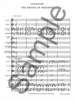 Overture from Pirates of Penzance von Arthur Seymour Sullivan 