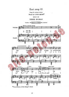 East Away O von Derek Holman 