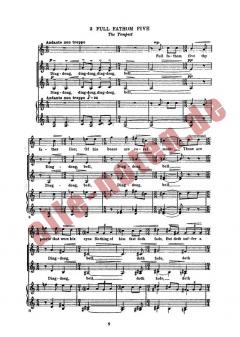 Three Shakespeare Songs von Peter Aston 