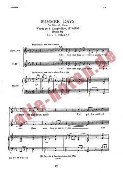 Summer Days von Eric Thiman 