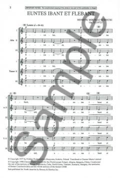 Euntes Ibant et Flebant Opus 32 (Henryk Mikołaj Górecki) 