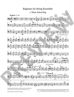 Ragtimes for String Ensemble von Leslie Searle 