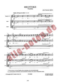 Theotoke von John Tavener 