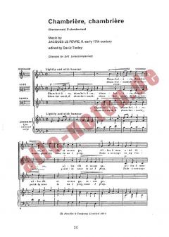 Chambriere, Chambriere von Jacques Le Fevre 