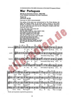 Mar Portugues von Arthur Bliss 