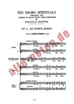Go Down, Moses von Granville Bantock 