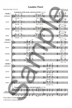 Laudate Pueri von Kenneth Leighton 