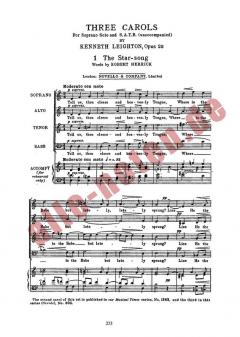 Star Song Op. 25a von Kenneth Leighton 