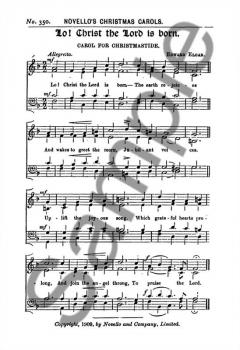 Lo! Christ The Lord Is Born von Edward Elgar 