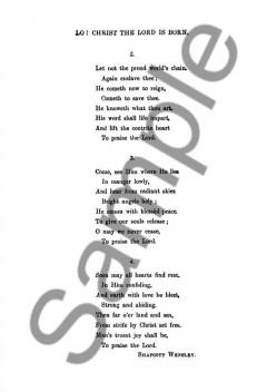 Lo! Christ The Lord Is Born von Edward Elgar 