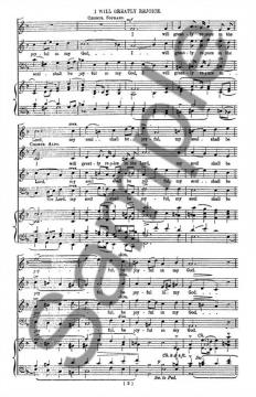 I Will Greatly Rejoice von Edward C. Bairstow 