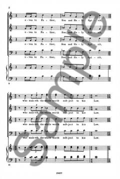 Praises Of The Trinity von Arthur Wills 