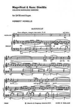 Magnificat & Nunc Dimittis von Herbert Howells 