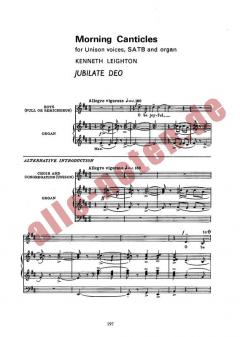 Jubilate Deo From Morning Canticles von Kenneth Leighton 