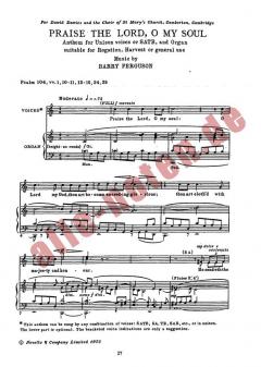 Praise The Lord von Barry Ferguson 