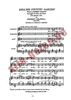 English Country Garden von Herbert Chappell 