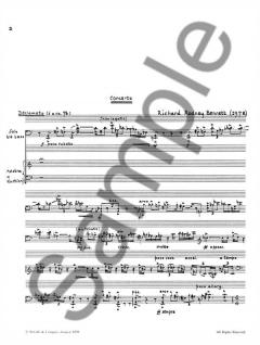 Concerto For Double Bass von Richard Rodney Bennett 