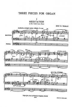 3 Pieces for Organ von Eric Thiman 