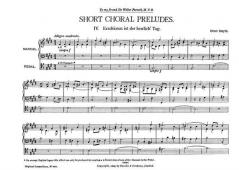 Short Choral Preludes: Nos 4-5 von Ethel Smyth 