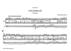Paraphrase for Organ von Giles Swayne 