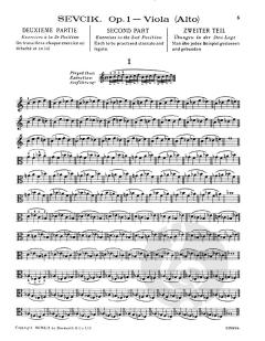 Sevcik Viola Studies: School Of Technique Part 2 von Otakar Ševčík im Alle Noten Shop kaufen