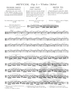 Sevcik Viola Studies: School Of Technique Part 1 von Otakar Ševčík im Alle Noten Shop kaufen