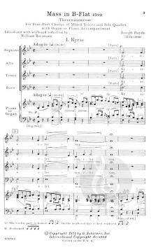 Mass In B-Flat - Theresienmesse (Joseph Haydn) 