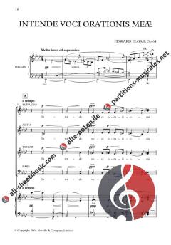 Four Latin Motets von Edward Elgar 