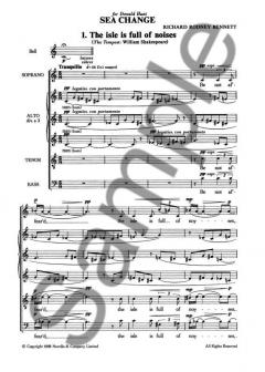 Sea Change von Richard Rodney Bennett 