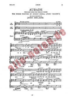 Aubade von John Ireland 
