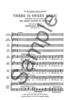 Four Unaccompanied Part-Songs Opus 53 von Edward Elgar 