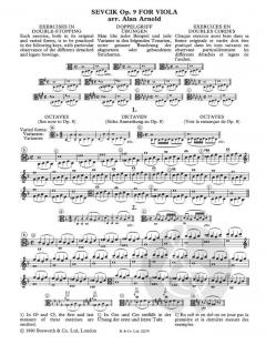 Preparatory Studies In Double-Stopping op. 9 von Otakar Ševčík 