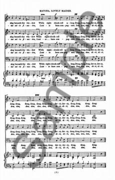 Matona, Lovely Maiden von Orlando di Lasso 