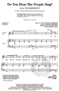 Do You Hear The People Sing? (Claude-Michel Schönberg) 