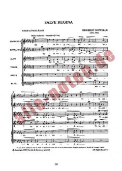 Salve Regina / O Salutaris Hostia von Herbert Howells 