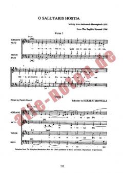 Salve Regina / O Salutaris Hostia von Herbert Howells 