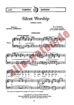 Silent Worship (Georg Friedrich Händel) 