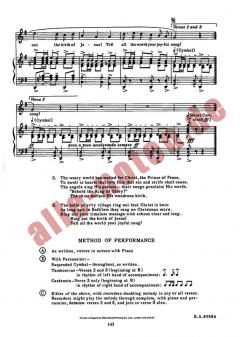 Three Carols For Christ's Nativity 