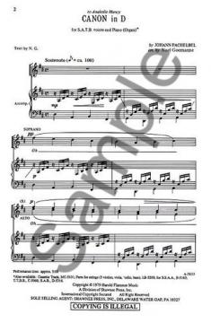 Canon In D (Johann Pachelbel) 