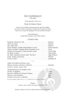 Die Fledermaus von Johann Strauss (Vater) 