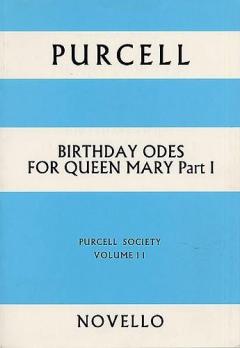 Birthday Odes for Queen Mary Part 1 von Henry Purcell 